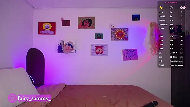 fairy_sammy_ élő XXX-chatje