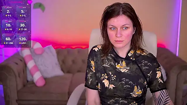 TinaMelt élő XXX-chatje