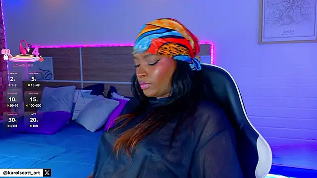 KAROL-SCOTT Adlı Modelin Canlı XXX Sohbeti