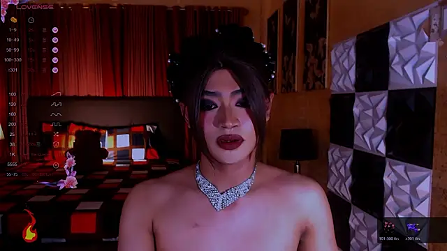 AthisaMooreTSのライブXXXチャット