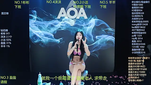 AOA-111 élő XXX-chatje