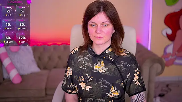 TinaMelt élő XXX-chatje