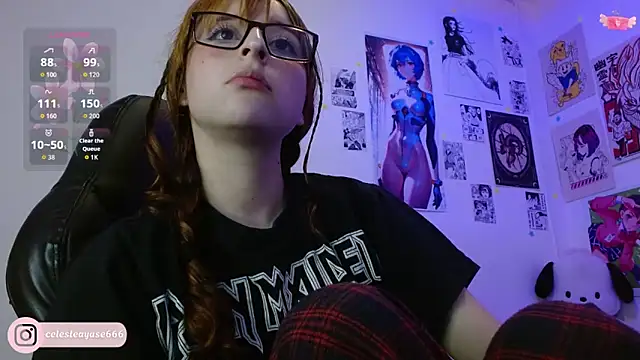 Chat XXX ao vivo de CelesteAyase