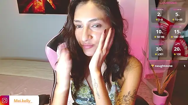 Mei_Kelly Adlı Modelin Canlı XXX Sohbeti