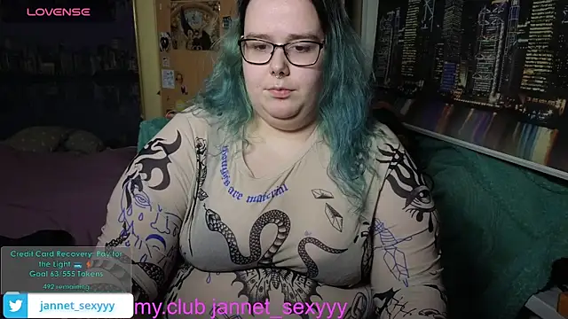 Chat XXX ao vivo de JannetPie