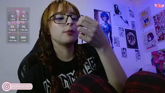 Chatroom XXX en direct de CelesteAyase