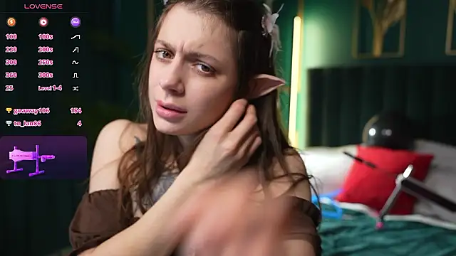 Eille_Elfie élő XXX-chatje