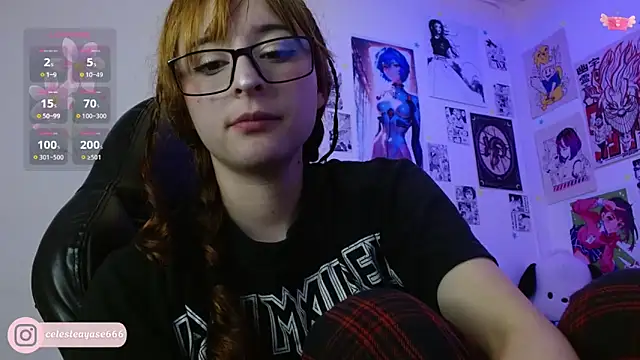 Chat XXX ao vivo de CelesteAyase