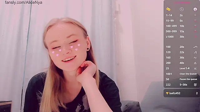 AliceNya_cute Obrolan Langsung XXX