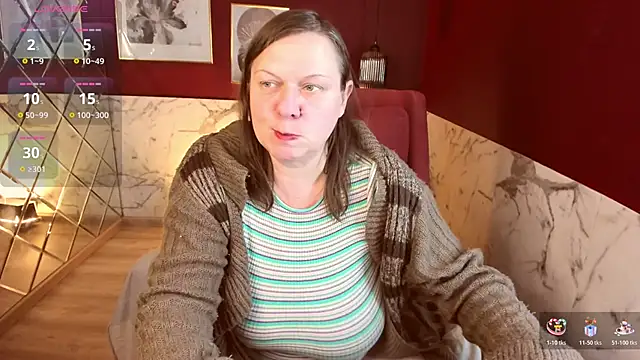 Chat +18 de KellyPerfection ao vivo