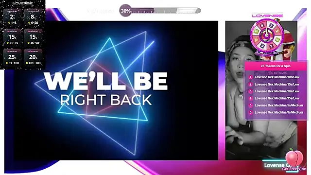 25sweetlilbunny élő XXX-chatje