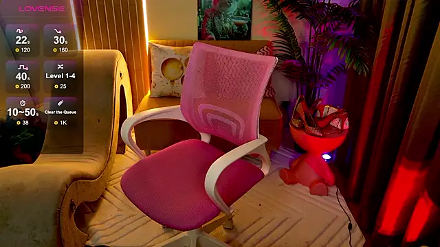 Chat +18 de CarolainGilbert ao vivo