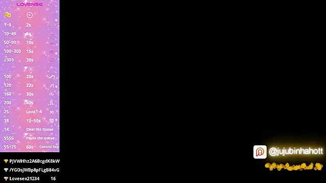 jujubinhahot's Live XXX Chat