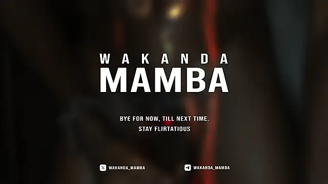 Wakanda_Mamba's Live XXX Chat