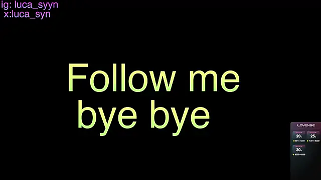 Chat XXX ao vivo de luca_syn