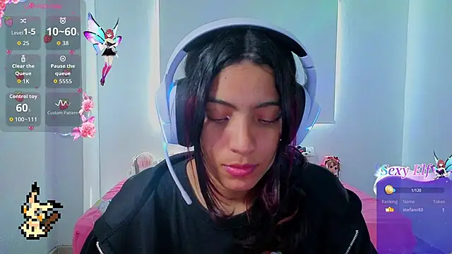 Lovelyamyy élő XXX-chatje