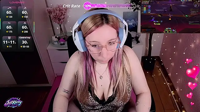 JustKerryのライブXXXチャット