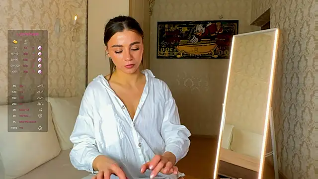 EvaHoly élő XXX-chatje