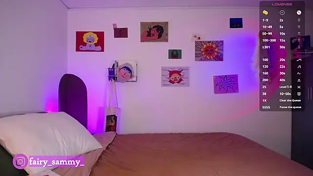 fairy_sammy_ élő XXX-chatje