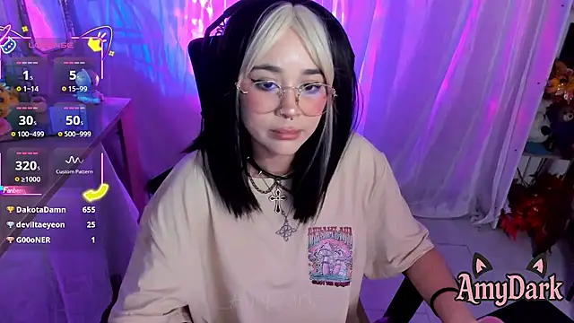 XXX chat uživo modela _AmyDark