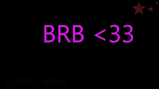 Živý XXX chat axel_love13