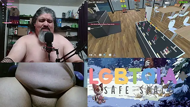 geekycastillo élő XXX-chatje