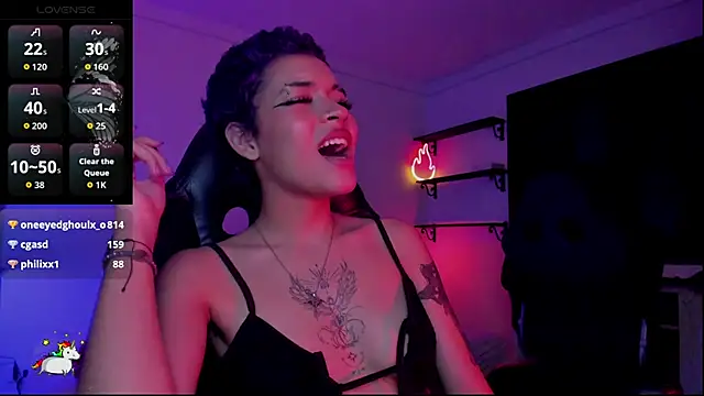 Chat +18 de Anny_Kiitty ao vivo