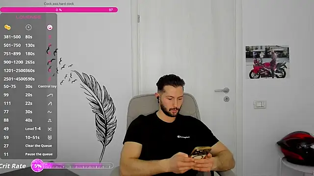 ZackFraser's Live XXX Chat