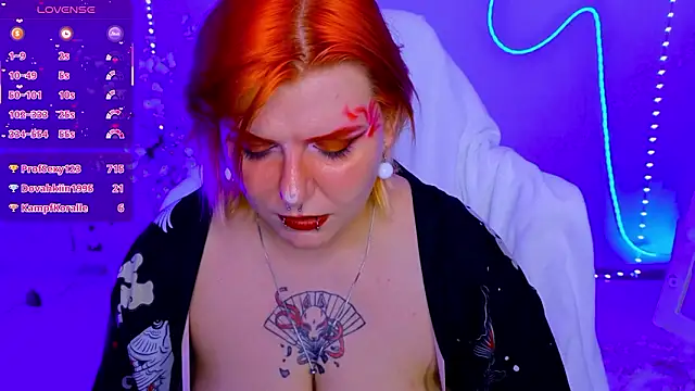 bluelunaray 라이브 XXX 채팅