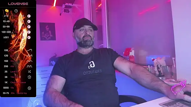 HAIR-MAN Webcam show