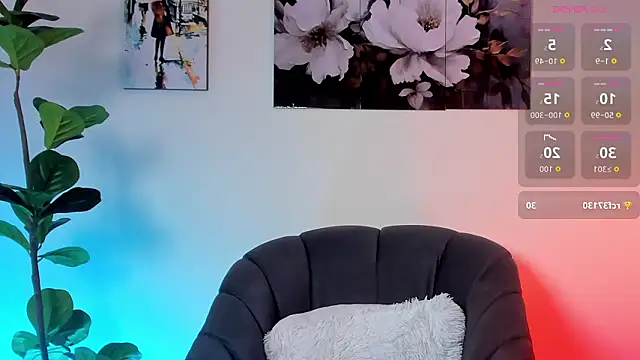 JulianaPons élő XXX-chatje