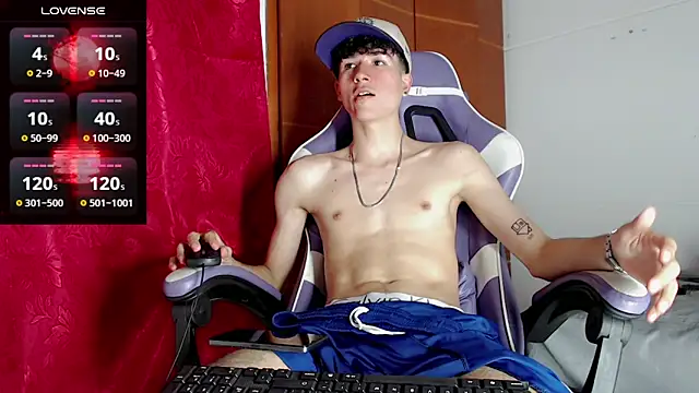 Johnny_cagee_: διαδικτυακό σόου στην κάμερα