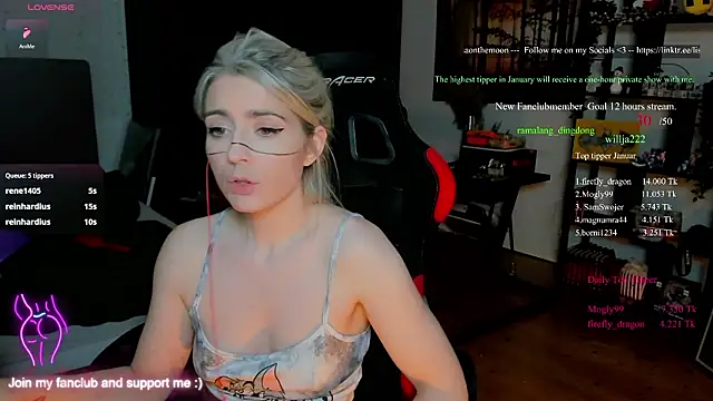 Lisaonthemoon 웹캠 쇼