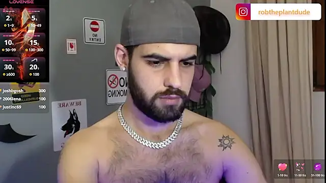 HairyRobxxx élő XXX-chatje