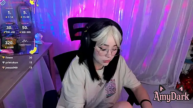 _AmyDark élő XXX-chatje