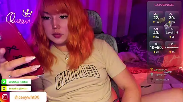 Chat XXX en directo de Alicia_Rose69