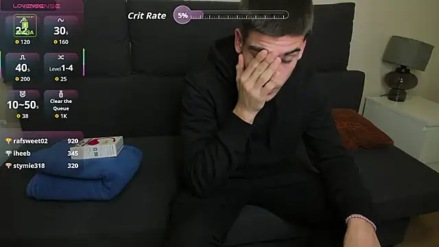 Show modela Kilian_Rocho na web-kameri