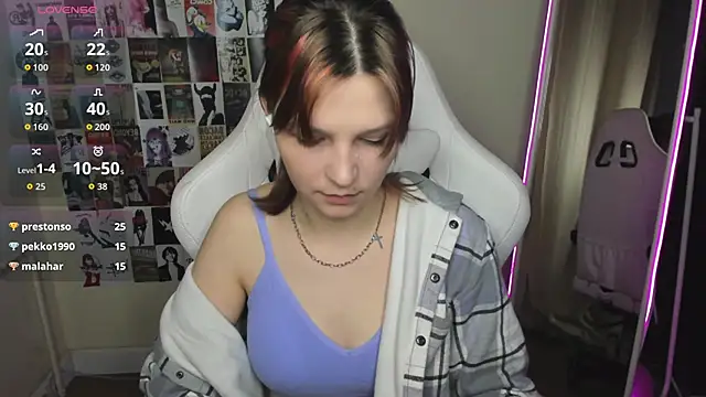 AudreyyKim élő XXX-chatje