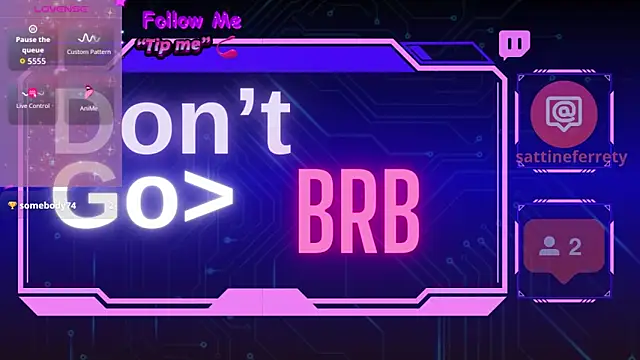 Sattine's Live XXX Chat