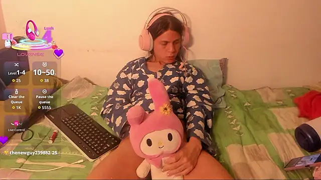 Pertunjukan Kamera Web Petite-Goth