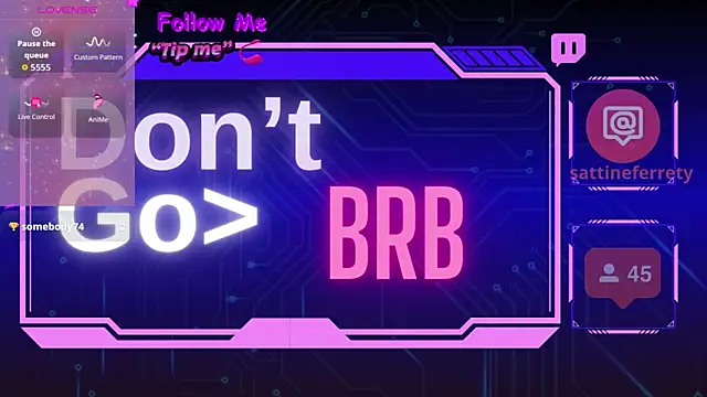 Sattine's Live XXX Chat