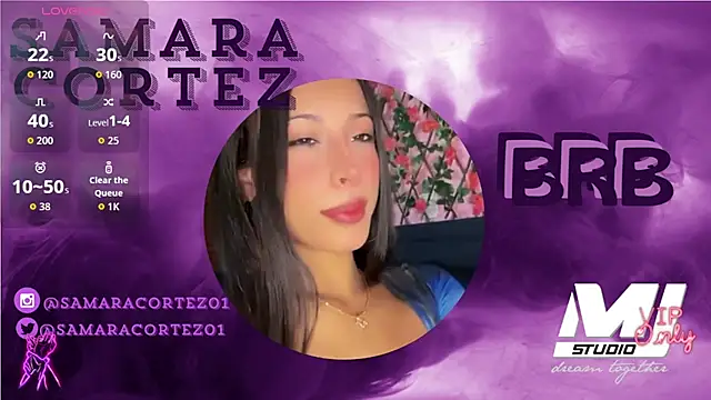 SamaraCortez Adlı Modelin Canlı XXX Sohbeti