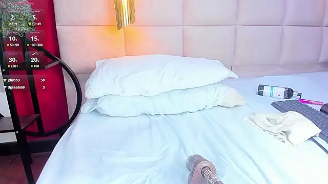 Show de Amberluy na webcam