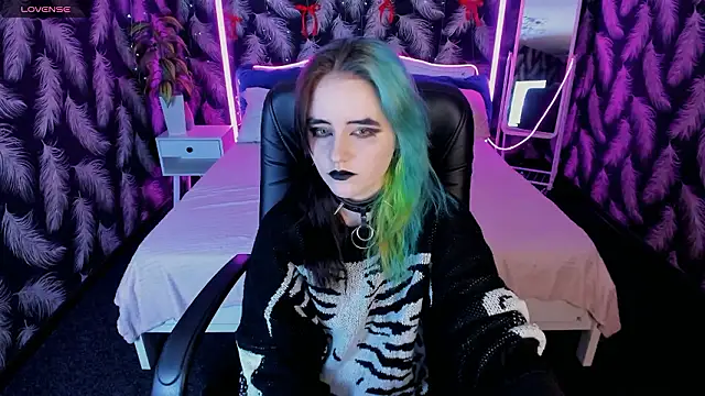 Show de RubyMyst na webcam