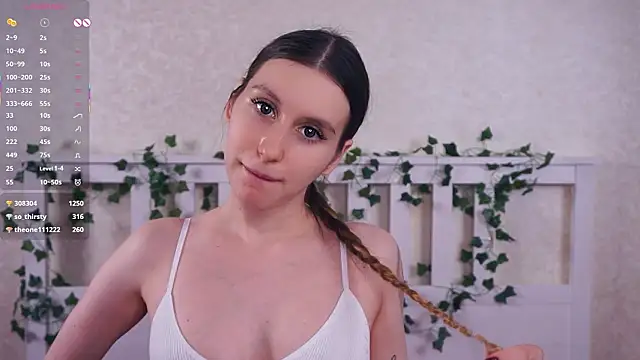 GabrielleLynchard: διαδικτυακό σόου στην κάμερα