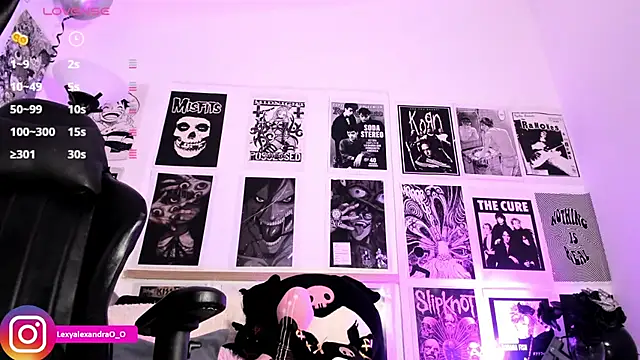 Chat XXX ao vivo de Lexyjoycce