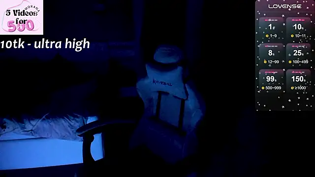 MoranaKit élő XXX-chatje