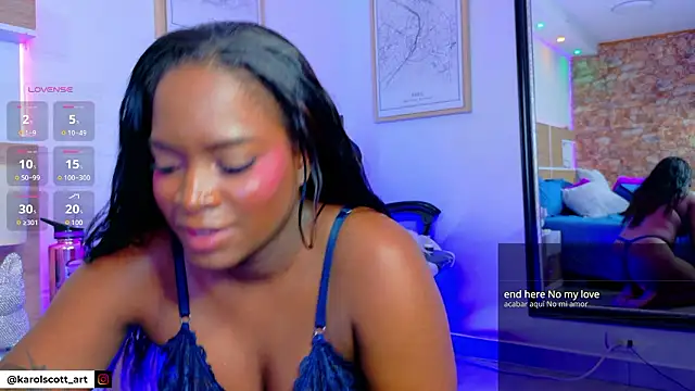 KAROL-SCOTT élő XXX-chatje