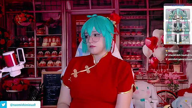 XXX chat uživo modela NaomiShimizu