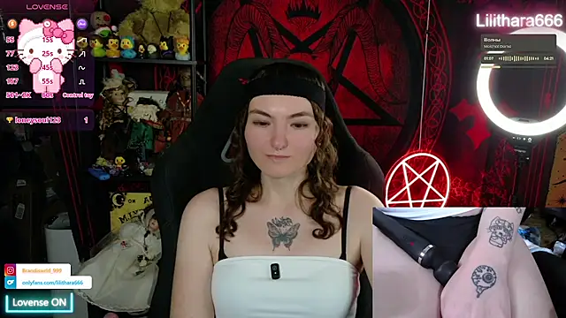 Lilithara666 élő XXX-chatje